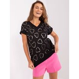 RUE PARIS Blouse-RV-BZ-8948.75P-black | shoptok.hr