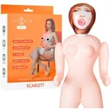 Dolls Scarlett - napihljiva lutka - realističen videz - umetna koža