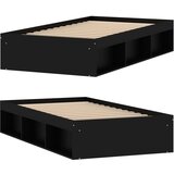 vidaXL Okvir kreveta crni 90 x 200 cm | shoptok.hr