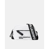 Karl Lagerfeld Torbe za čez ramo A1M30252 Bela Cene