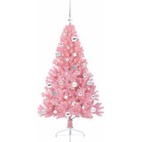  Umjetno predsvijetljeno božićno drvce Ružičasta 150 cm PVC | shoptok.hr