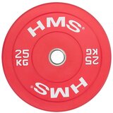  Cbr25 olimpijski ploč - branik 25 kg (crveni) | shoptok.hr