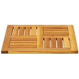 vidaXL Mizna plošča 50x50x2 cm kvadratna trden akacijev les | Shoptok.si