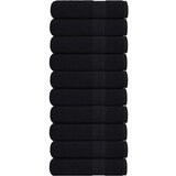 vidaXL Brisače za roke 10 kos črna 50x100 cm 360 g/m² 100% bombaž | Shoptok.si