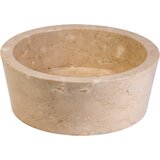 Minotti Nadgradni lavabo Odelisse mermerni 400x150 krem Cene
