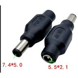 Gembird NPC-5.2x2.5mm 7.4x5.0mm pin dc to dc 20V connector (for hp) u