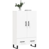  Visoka komoda bijela 69,5 x 31 x 115 cm od konstruiranog drva | shoptok.hr