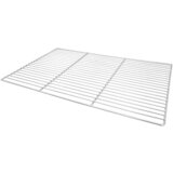 vidaXL Srebrna Jeklo 67 x 40 x 1 cm Zunanja rešetka Pravokotna | Shoptok.si