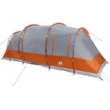  Tunelski šator za kampiranje za 4 osobe sivo-narančasti | Eponuda.com