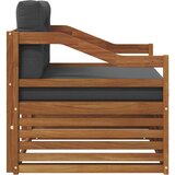  Zunanja garnitura za sedenje Masiven les akacije Naravna, (5000269723) | Shoptok.si