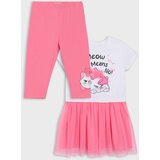 Sinsay Pamučni komplet: haljina i tajice Marie | shoptok.hr