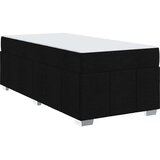  Konstrukcija postelje z vzmetnico Črna 100 x 200 cm blago, (5000126617) Slike