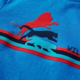  Dječja majica dugih rukava kobaltnoplava 116 | shoptok.hr