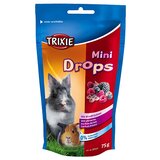 Trixie poslastica za glodare mini drops - divlje bobice 75g Cene