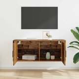  Ormar za TV montiran na zid Zidne Staro drvo 100 x 34,5 x 40 cm | shoptok.hr