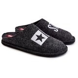 Big Star Classic Men's Slippers KK176003 Black Cijene