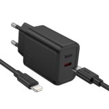 hoco. Punjač i kabal N60 USB-C na Lightning 20W Cijene