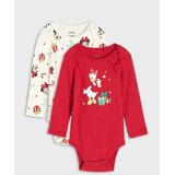 Sinsay Pamučni bodi s božićnim motivom 2 pack Minnie and Daisy Cijene