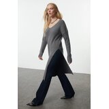 TRENDYOLMILLA ženski duks Twoaw25kz00121, Siva-Antracit | Eponuda.com