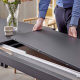 Hammel Furniture Raztegljiva jedilna miza z dodatno ploščo v hrastovem dekorju 96x220 cm Join – | Shoptok.si