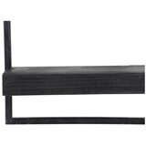 Light & Living Mat crna polica od masivnog manga 120 cm Maddison – | shoptok.hr