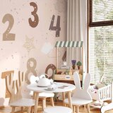  Foto tapeta - Numbers Among Snowflakes 400x280 Vodootporna | shoptok.hr