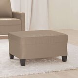 vidaXL Stolček za noge kapučino barve 70x55x41 cm umetno usnje | Shoptok.si