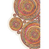 Conceptum Hypnose Tepih Hmnt953, Okrugli, 140 cm, Šareni | Eponuda.ba