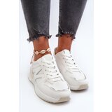 Boto Women's White Faux Leather Sneakers Kaimans | Shoptok.si