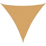  Jedro za zaštitu od sunca 160 g/m² Trokutasto pijesak 3x3x3 m HDPE | Shoptok.si