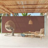 Maison Chic Zložljiva stranska tenda - Senčniki za teraso 220x600 cm rjava, (22039298) | Shoptok.si