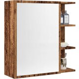 vidaXL Kupaonski ormarić s ogledalom staro drvo 62,5x20,5x64 cm Cijene