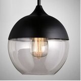 Toolight staklena stropna svjetiljka zenit a black | shoptok.hr