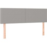  s oprugama i madracem svjetlosivi 140x190 cm od tkanine | shoptok.hr