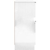  Komode sjajne bijele 2 kom 30x30x70 cm od konstruiranog drva | shoptok.hr