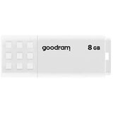 Goodram UME2 USB izbrisljiv spominski ključ 8 GB USB Tip-A 2.0 Bela | Shoptok.si