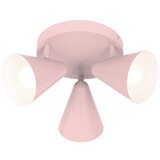 Candellux Lighting svetlo rožnata stropna svetilka s kovinskim senčilom 34x34 cm amor | Shoptok.si