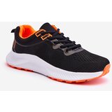 Boto Classic Women's Sport Lace-Up Shoes Black and Orange Darla | shoptok.hr