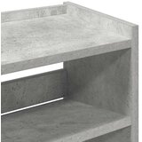  Stalak za cipele boja betona 60x25x62 cm konstruirano drvo | Eponuda.ba