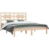  Posteljni okvir iz trdne borovine 150x200 cm, (20795147) | Shoptok.si