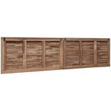  Uzglavlje Zidne Prirodna 180 cm Čvrsto teak drvo | shoptok.hr