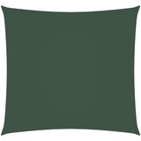  The Living Store Senčno jadro oksford blago kvadratno 2,5x2,5 m temno zeleno - Senčno Jadro, (21444619) | Shoptok.si
