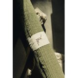 Lorena Canals Kaki zelena ročno tkana bombažna preproga 200x300 cm Handloom – | Shoptok.si