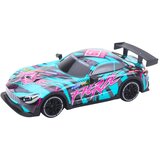 Rc trkaći automobil s osvijetljenim tirkiznim tijelom | shoptok.hr