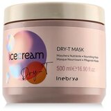 Inebrya Ice Cream Dry-T Nourishing Mask maska za kosu neposlušna kosa suha kosa 500 ml unisex | shoptok.hr