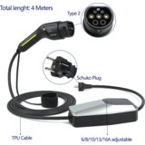  Punjač za električni auto Type 2 -3,5 kW Silver | ePonuda.com