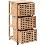 Maison Chic Kopalniška omarica - Kopalniški kabinet iz trdne orehovine 41x41x91 cm, (21794647) Cene