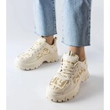 Gemre Beige Massive Sneakers Brunswick | Shoptok.si