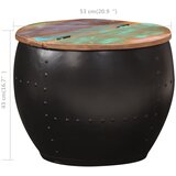  Stolić za kavu 53 x 43 cm od masivnog obnovljenog drva | Eponuda.com