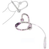 SuperLove E-Stim Stainless Steel Cum Stopper Glans Ring Unipolar 40mm Cijene